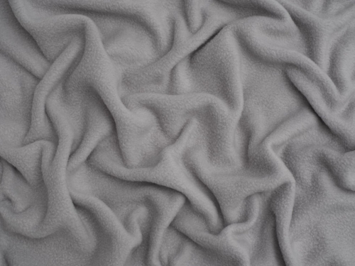 Minerva Core Range Polar Fleece Fabric Silver Grey