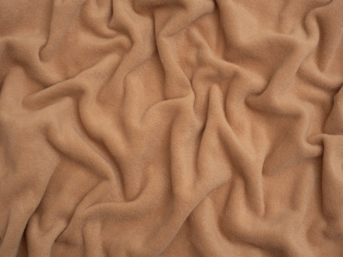 Minerva Core Range Polar Fleece Fabric Tan Brown
