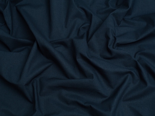 Klona 100% Cotton Fabric Navy Blue