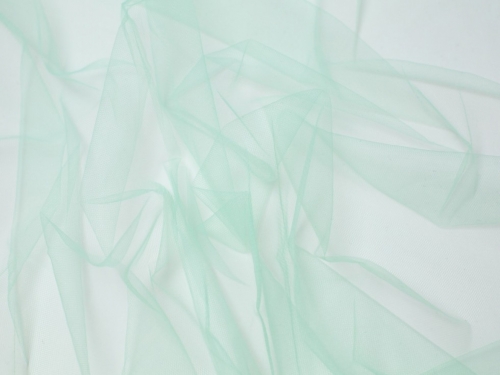 Soft Tulle Fabric Aqua Green