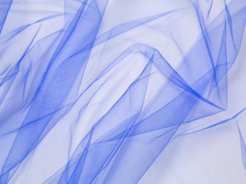 Soft Tulle Fabric Empire Blue