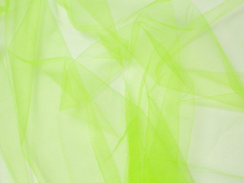 Soft Tulle Fabric Fluorescent Green