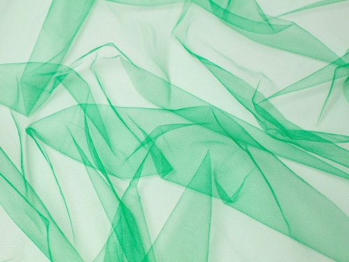Soft Tulle Fabric Forest Green