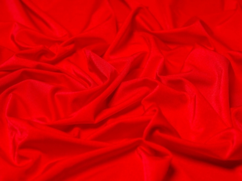Minerva Core Range Glossy Activewear Lycra Four Way Stretch Knit Fabric Red