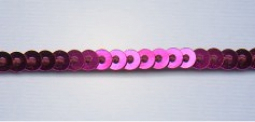 Essential Trimmings Strung Single Sequin Trim Pink