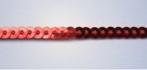 Essential Trimmings Strung Single Sequin Trim Red