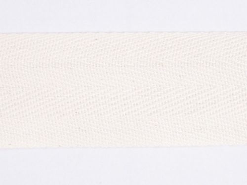Essential Trimmings Herringbone Webbing Tape (Value Roll) Natural Cream