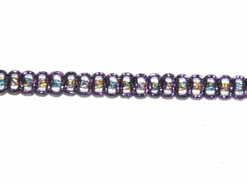 Essential Trimmings Fine Metallic Braid Trim Purple