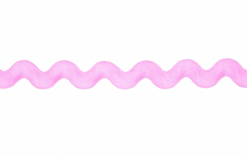 Essential Trimmings Ric Rac Trim (Value Roll) Pink