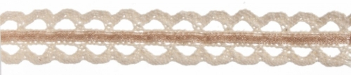 Essential Trimmings Cotton Lace Trim Gold