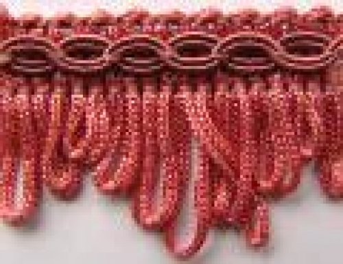 Essential Trimmings Fan Edge Braid Trim Vintage Rose