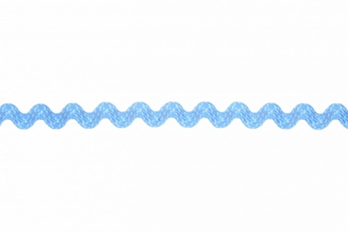 Essential Trimmings Spotty Ric Rac Trim (Value Roll) Blue