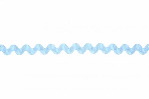 Essential Trimmings Stripy Ric Rac Trim (Value Roll) Blue