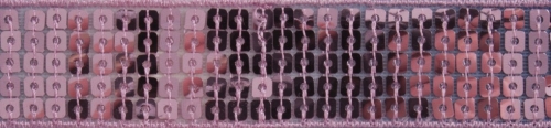 Essential Trimmings Sequin Braid Trim Pink