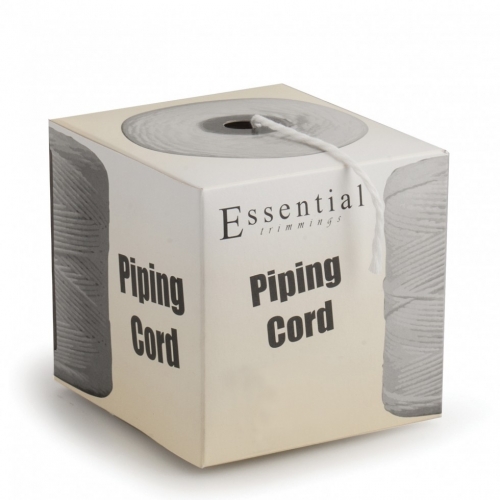Essential Trimmings Cotton Piping Cord White