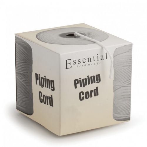 Essential Trimmings Polyester Piping Cord White