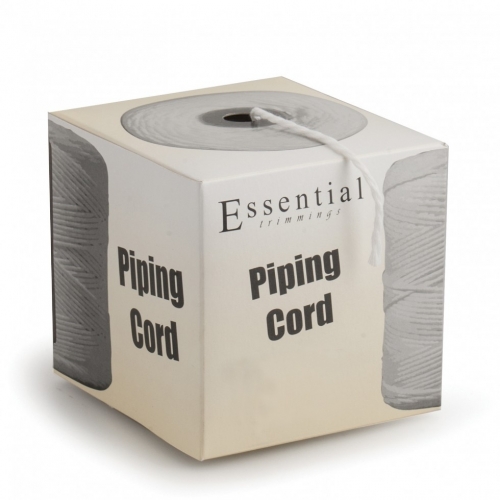 Essential Trimmings Polyester Piping Cord White