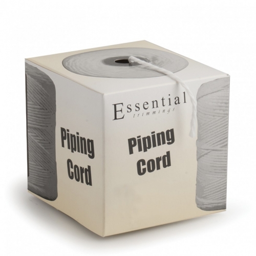 Essential Trimmings Polyester Piping Cord White