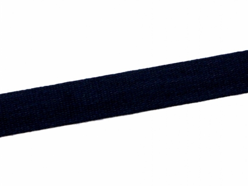 Essential Trimmings Premium Cotton Tape Navy Blue