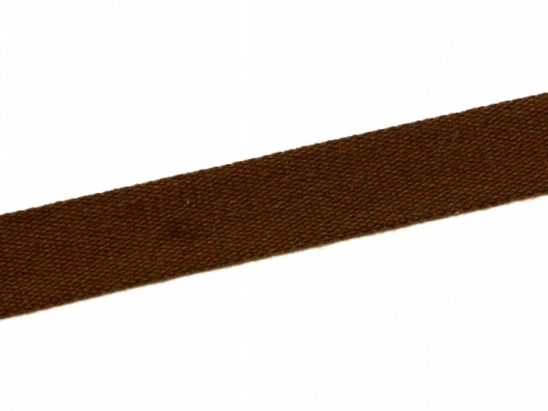 Essential Trimmings Premium Cotton Tape Brown