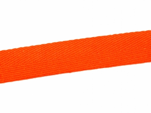 Essential Trimmings Cotton Webbing Tape (Value Roll) Orange
