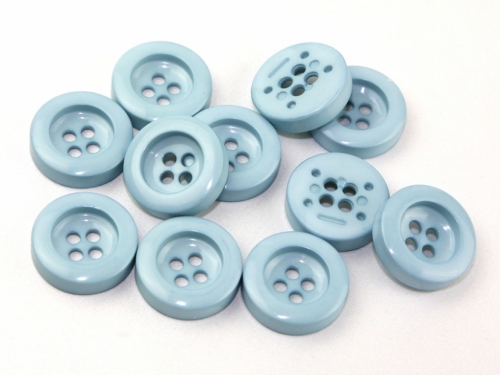 Dill Chunky Coat Buttons (Value Pack) Duck Egg