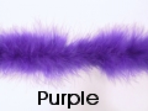 Minicraft Marabou Feather Trim (Value Roll) Purple