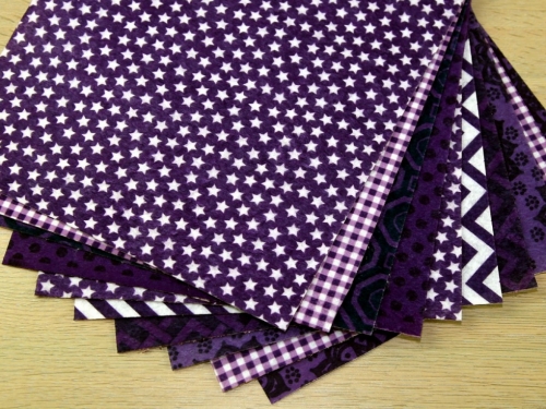 Camelot Fabrics Stiff Felt Fabric Purples