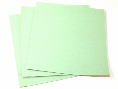 Minerva Core Range Self Adhesive 12inch Felt Fabric Sheets Mint Green