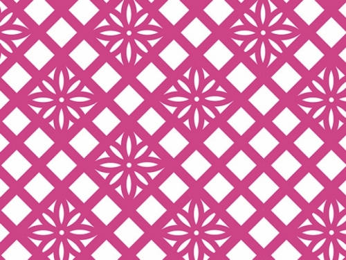 Art Gallery Fabrics Fiesta Fun 100% Cotton Poplin Fabric Raspberry