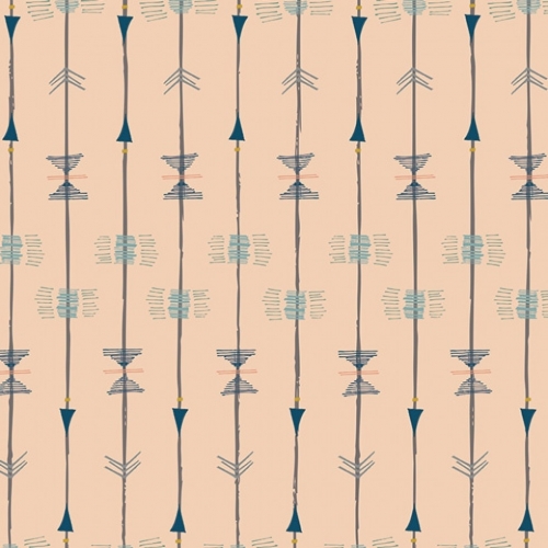 Art Gallery Fabrics Fleet & Flourish 100% Cotton Poplin Fabric All Paths Clear