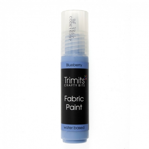 Trimits 3D Fabric Paint Pen Blueberry