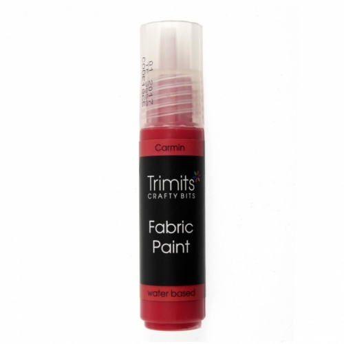 Trimits 3D Fabric Paint Pen Carmin