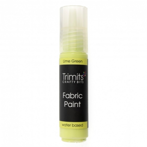 Trimits 3D Fabric Paint Pen Lime Green