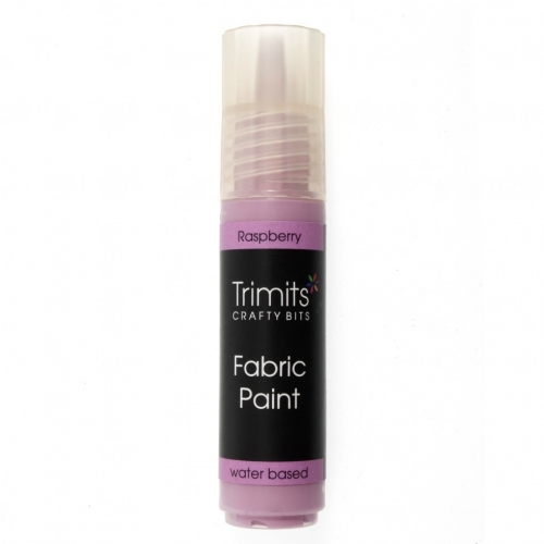 Trimits 3D Fabric Paint Pen Raspberry