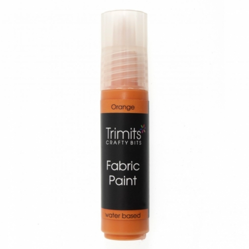Trimits 3D Fabric Paint Pen Orange