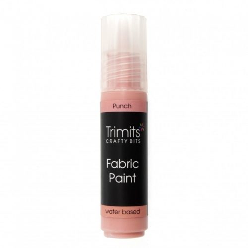 Trimits 3D Fabric Paint Pen Punch Pink