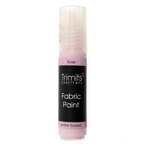Trimits 3D Fabric Paint Pen Rose Pink