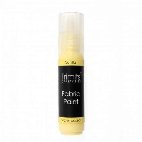 Trimits 3D Fabric Paint Pen Vanilla