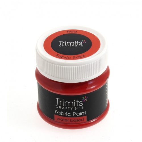 Trimits Fabric Paint Red