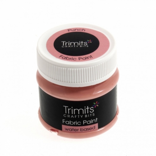 Trimits Fabric Paint Punch Pink