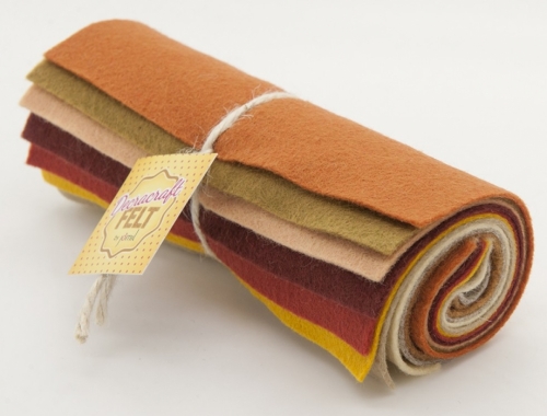 Minerva Core Range Wool Felt Fabric Packs Mix 6