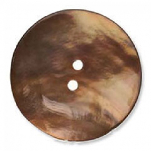 Trimits Dyed Agoya Shell Buttons (Value Pack) Dark Beige