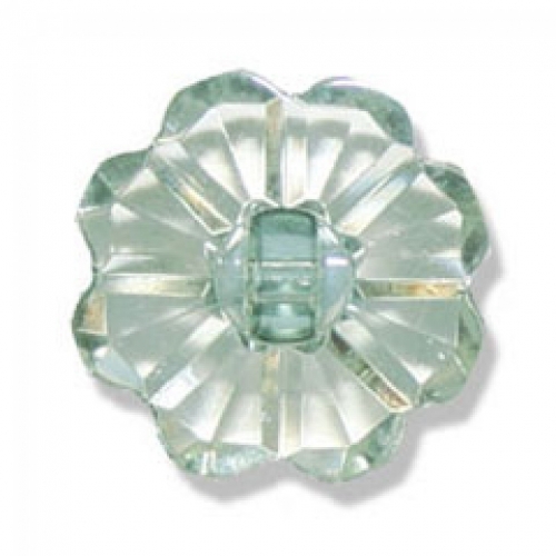 Trimits Clear Flower Buttons (Value Pack) Green