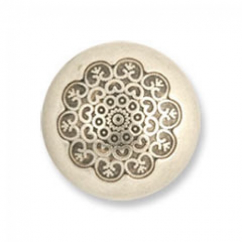 Trimits Metal Dome Buttons Silver