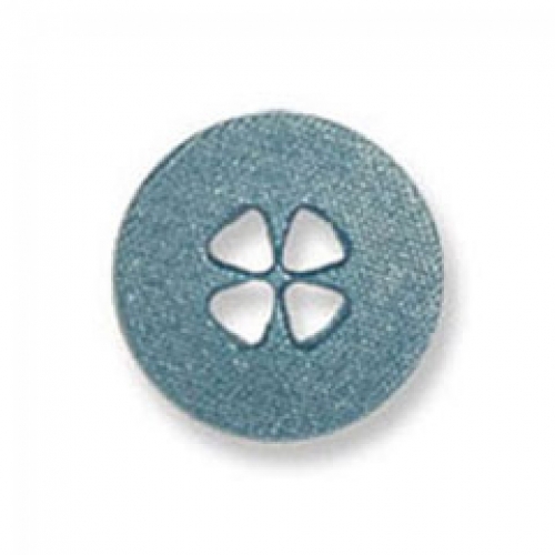 Trimits Round Glitter Buttons Blue