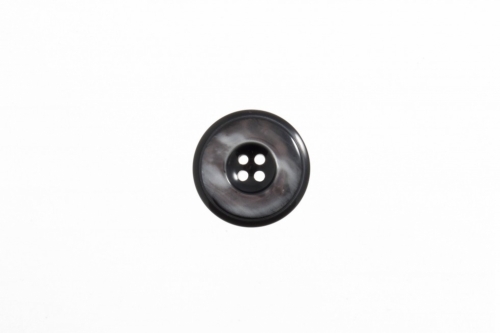 Trimits Round Pearl Buttons (Value Pack) Grey