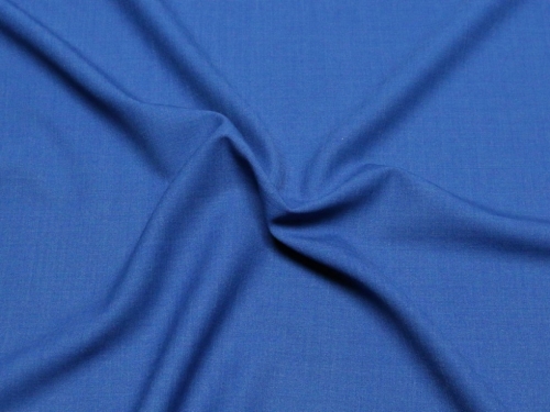 Deadstock Panama Wool Stretch Woven Suiting Fabric Kingfisher