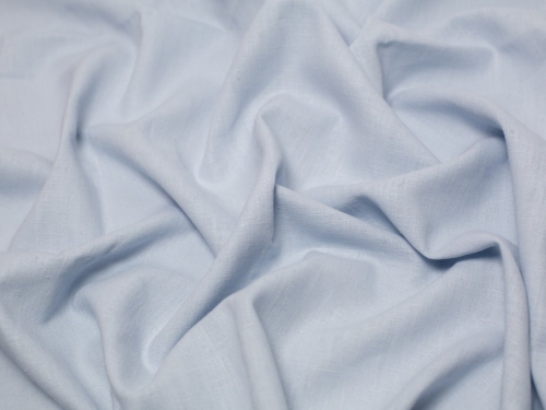Minerva Core Range 100% Linen Slub Fabric Sky Blue