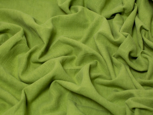Minerva Core Range 100% Linen Slub Fabric Khaki